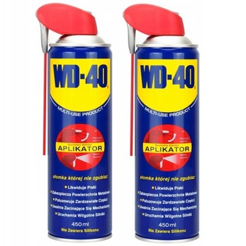 WD-40 PREPARAT WIELOFUNKCYJNY Z APLIKATOREM 450ml x2szt.