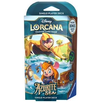 Disney Lorcana Azurite Sea Emerald Sapphire Starter Deck