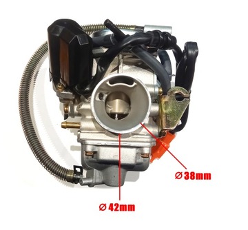 КАРБЮРАТОР QUAD ATV Scooter 4T GY6 125 150 BASHAN ZIPP LONCIN ROMET JUNAK Barto
