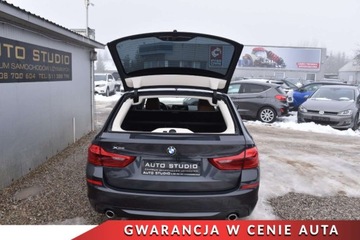 BMW Seria 5 G30-G31 Touring 520d 190KM 2019 BMW Seria 5 Kamera360 Head-Up Wirtual Digital-Key SkoryPamiec Asystenty, zdjęcie 32