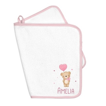 RĘCZNIK DO PRZEDSZKOLA ŻŁOBKA Z IMIENIEM DLA PRZEDSZKOLAKA DLA DZIECI 50x30