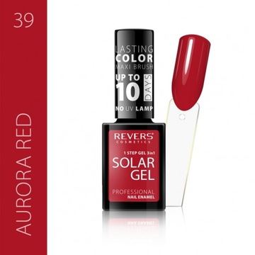 Lakier do paznokci SOLAR GEL 12ml efekt hybrydy 39