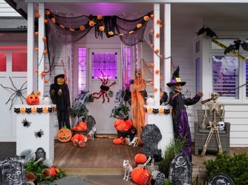 46 леденцов из жевательной резинки XXL 920 г Halloween Delicious