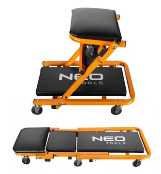 LEŻANKA WARSZTATOWA 2W1 SKŁADANA NEO TOOLS STOŁEK
