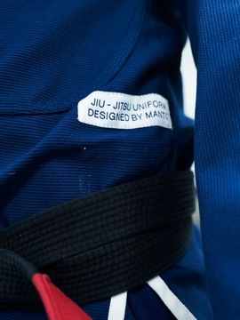 Кимоно MANTO Gi BJJ модель RISE темно-синее - размер A1L