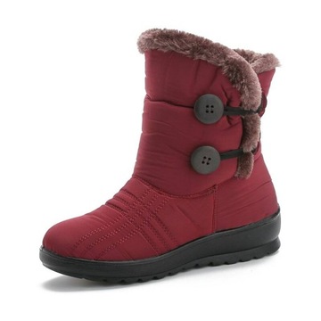 DAMSKIE ZIMOWE CIEPŁE BUTY OUTDOOROWE BUTY ŚNIEŻNE ROZ 35-44