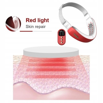 Remote Control Face Chin V Line Belt Blue LED EMS