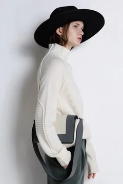 winter turtleneck cashmere sweater women knitted p