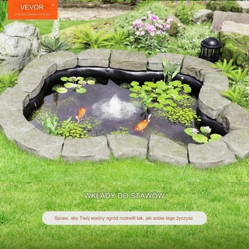 Пруд из фольги 3 х 4 м