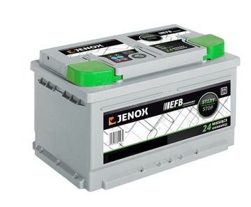 Akumulator Jenox EFB Start-Stop 12V 80Ah/760A