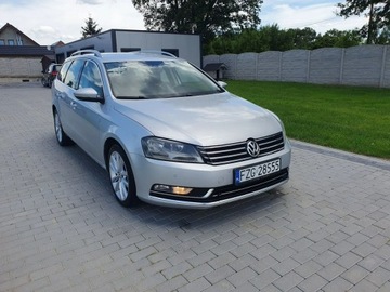 Volkswagen Passat B7 Variant 2.0 TDI CR DPF BlueMotion 140KM 2010 Volkswagen Passat B7 2.0tdi 140KM CR Highline DSG, zdjęcie 8