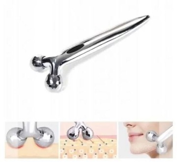 Вращающийся 3D-массажер для укрепления лица и глаз.