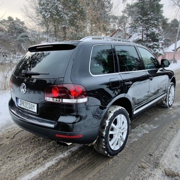 Volkswagen Touareg I 3.0 TDI 225KM 2007 Volkswagen Touareg Volkswagen Touareg 3.0TDI V6 4x4 Jasne Skory Super Kond, zdjęcie 3