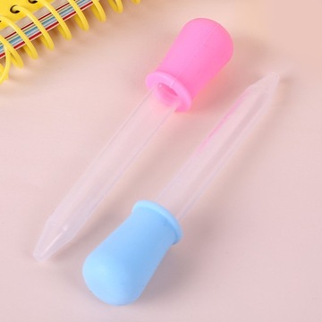 10 SZT. 5ML DAWKA Z KROPLOMOŚCIĄ PIPETKA DO PODAJNIKA MEDYCYNY