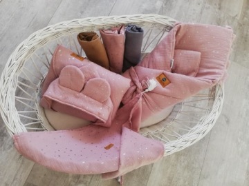 Вкладыш для гондолы, наматрасник, подушка + подарки