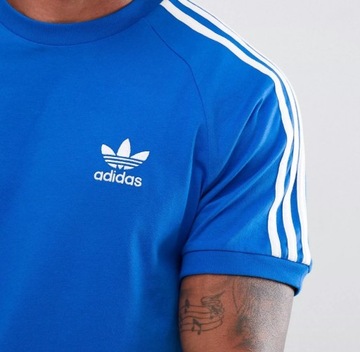 2959 KOSZULKA MĘSKA ADIDAS ORIGINALS T-SHIRT BAWEŁNIANA CALIFORNIA BLUE L