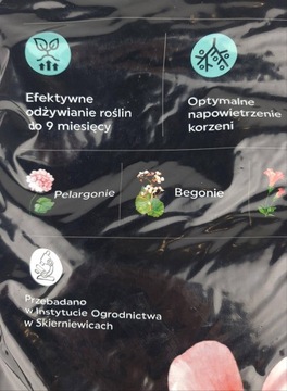 Ziemia do kwiatów balkonowych 10 litrów