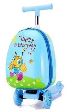 САМОКОНД ДЛЯ СОБАКИ LED ДЕТСКИЙ ЧЕМОДАН 2В1 БАГАЖ