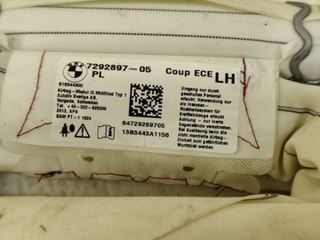 BMW 4 F32 AIRBAG LEVÝ ZÁVĚS VZDUCHOVÁ 7292897