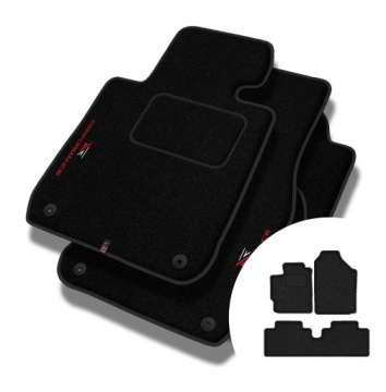 Velurové koberce Performance pro Toyota Yaris II 2005-2011