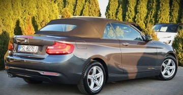 BMW Seria 2 F22-F23-F45-F46 Cabrio 220d 190KM 2015 BMW Seria 2 (nR. ) 2.0 d 190 KM Autoamt Navi Kamera Klima Tempomat Gwara, zdjęcie 14