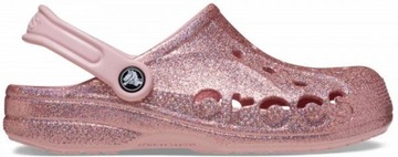 Damskie Buty Chodaki Klapki Crocs Baya Glitter 205925 Clog 37-38