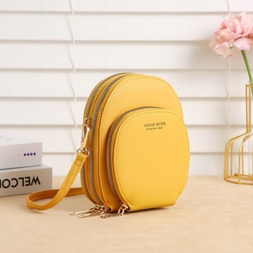 Duża pojemność Lady Crossbody torba na telefon ko