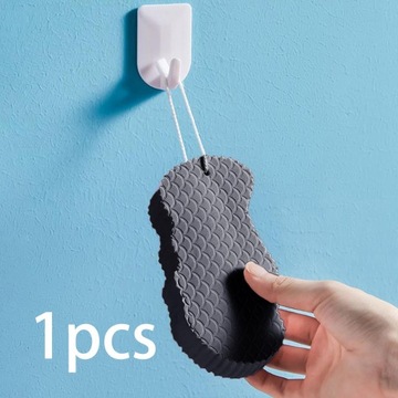 Мягкая многоразовая отшелушивающая губка.