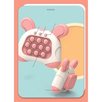 АНТИСТРЕССОВАЯ АРКАДА ДЛЯ ДЕТЕЙ POP IT FAST PUSH BUBBLE