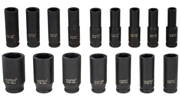 НАБОР УДАРНЫХ ГОЛОВОК 10–32 ММ УДАРНЫЕ ГОЛОВКИ 1/2 IMPACT 16 EL CASE