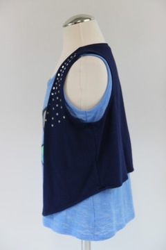 JUSTICE топ с жилетом р 128