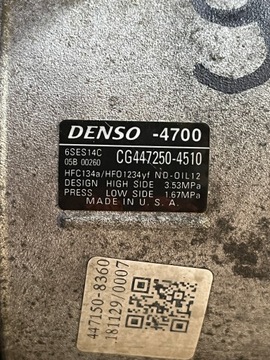 9 KIA OPTIMA IV 18- 1.6CRDI KOMPRESOR KLIMATIZACE CG447250-4510