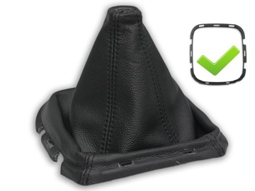 PATHFINDER R51 05-09 MIESZEK ZMIANY BIEGÓW SKÓRA CZARNE NICI + RAMKA