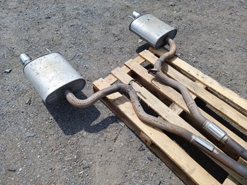 Глушитель глушителя выхлопной системы Ford Mustang 2.3 2015-