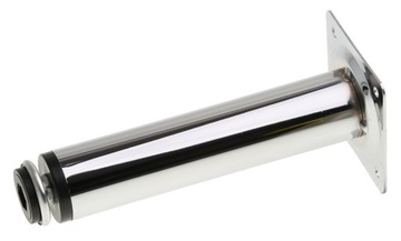 NOGA NÓŻKA MEBLOWA METALOWA CHROM WYSOKOŚĆ 150 mm