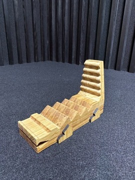 Деревянная подставка для телефона/планшета Крокодил