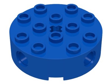 LEGO Klocek round 4x4 (6222) niebieski 1szt