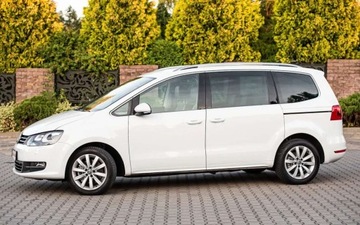 Volkswagen Sharan II Van 2.0 TSI 200KM 2014 Volkswagen Sharan 2.0B 200Ps Ledy Xenony Automat 7 Foteli Alkantara Klimat, zdjęcie 16