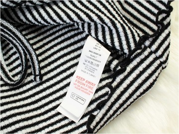 NEW LOOK Sweterek wiązany NOWY w paski r. XL