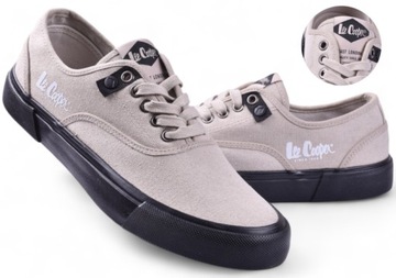 Buty Męskie Lee Cooper Trampki Beżowe Sportowe -2149 r.42