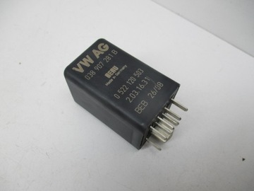 AUDI A4 B8 A5 07-14 2.0 TDI CAG RELÉ SVÍČEK ŽHAVÍCÍCH 038907281B 457