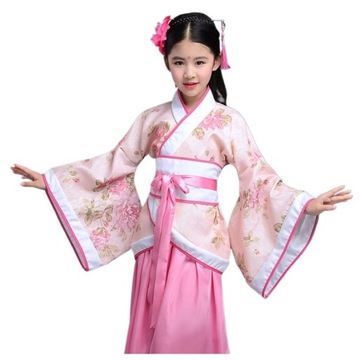 STRÓJ JAPONKA ORIENTALNE KIMONO, 170 (165 - 170 cm)