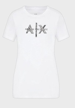 Armani Exchange t-shirt 3RYTBQ YJG3Z 1000 biały M