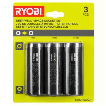 НАБОР НАСАДОК RAKPISOC3 RYOBI LONG IMPACT
