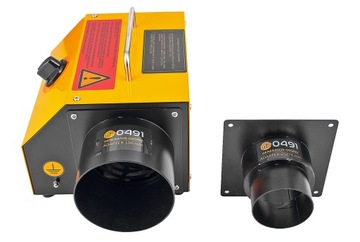 GENERATOR OZONU Ozonator Oczyszczacz do Powietrza 18 000 MG/H ADAPTERY RURA