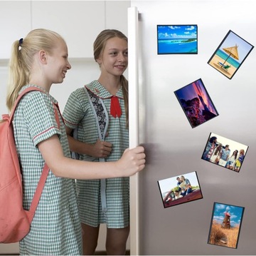 Магнит на холодильник 12 шт + 2 шт фоторамка Магнитная рамка 10х15