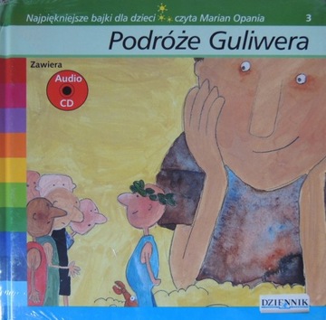PODRÓŻE GULIWERA ĆWICZENIA NAUKA ZABAWA +AUDIO CD JONATHAN SWIFT