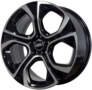 CZARNE FELGI Audi A1 Seat Ibiza VW Golf 18 CALI