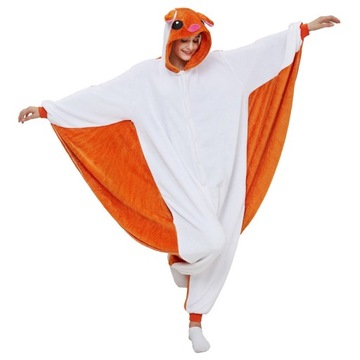 PIŻAMA ZWIERZĘTA Kobiety Full Body Kigurumi latają