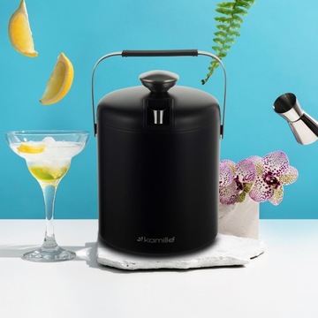 ТЕРМАЛЬНЫЙ КОНТЕЙНЕР ВЕДРО ДЛЯ ЛЬДА + КАМИЛЛА ТОНГЕРС